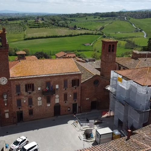 Biblioteca Torrita di Siena INVENI SRL impresa edile a Montefano in provincia di Macerata e in tutto il Centro-Nord Italia per opere pubbliche