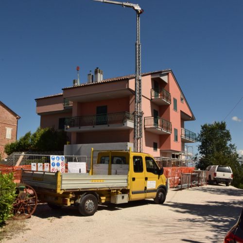 Zona cratere Marche post sisma Lavori svolti INVENI SRL impresa edile a Montefano in provincia di Macerata e in tutto il Centro-Nord Italia per opere pubbliche
