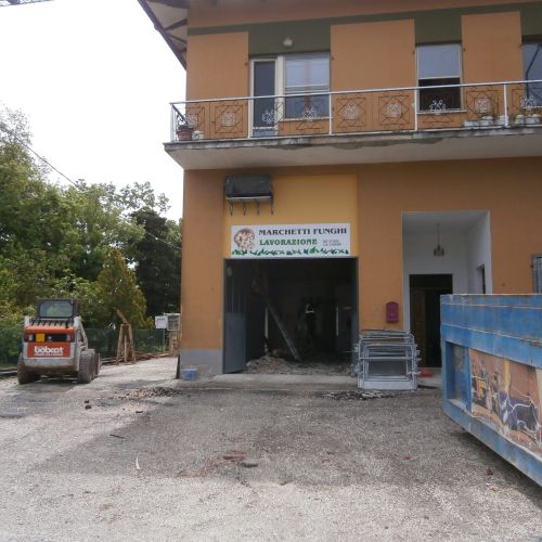 Zona cratere Marche post sisma INVENI SRL impresa edile a Montefano in provincia di Macerata e in tutto il Centro-Nord Italia per opere pubbliche